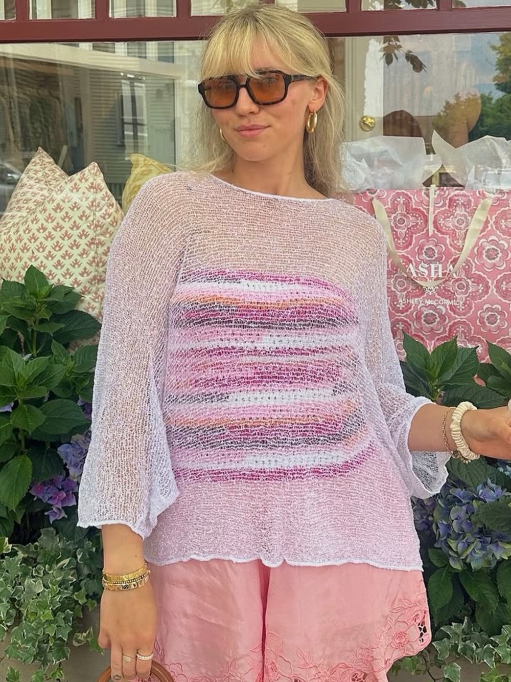 Lovers & Friends crochet tube top